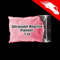 Glominex Ultraviolet Reactive Pigment 1 Oz. Red
